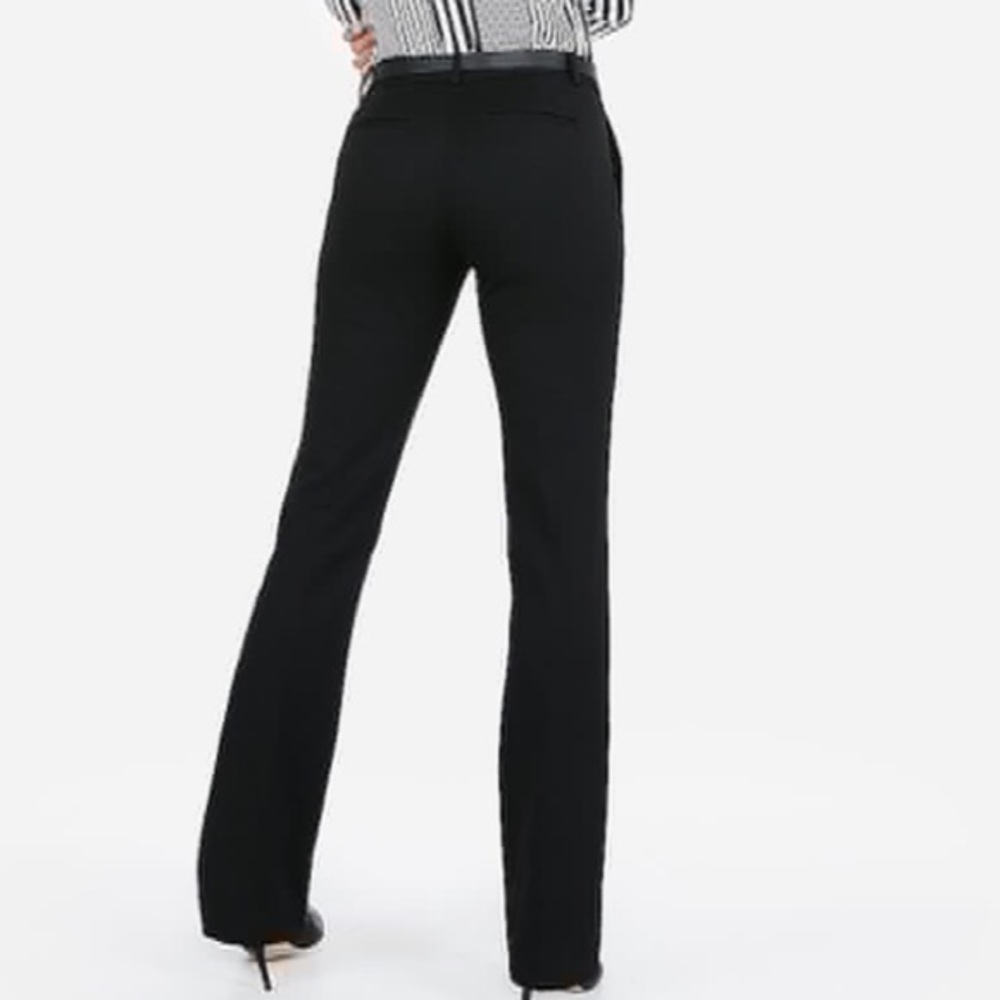 Mid Rise Barely Boot Columnist Pant, Black, NWT, 6S